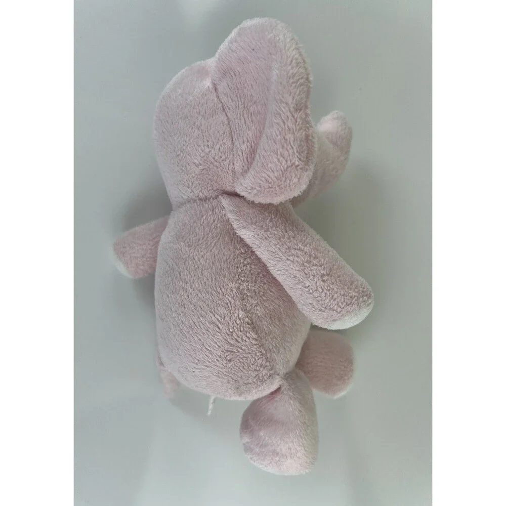 Carters Plush Baby PINK ELEPHANT Just One You Stuffed Animal Toy Lovey Sewn Eyes